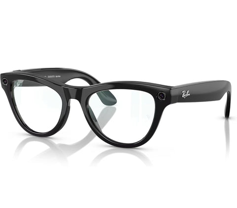 Ray-Ban Skyler Sunglasses 'Shiny Black/Transition Amethyst'