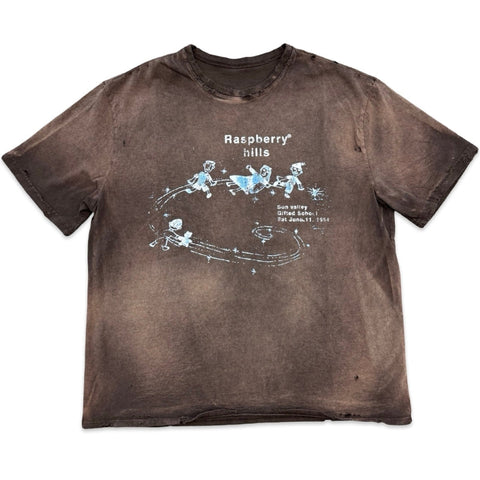 Raspberry Hills RDF Tee 'Washed Brown'
