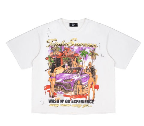Wash & Go Tee 'Cream'