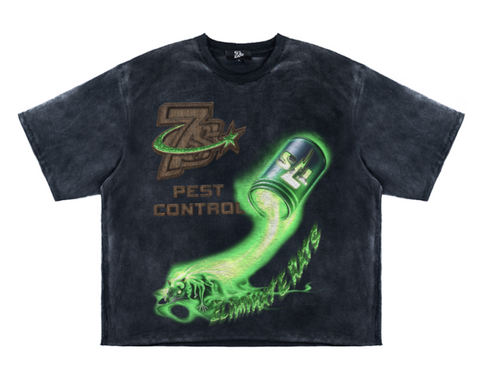 Pest Control Tee 'Vintage Black'