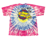Better With Age Frizzle Tie-Dye Pink Tee