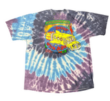 Better With Age Frizzle Tie-Dye Blue Tee