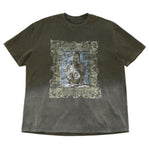 Framed Art Tee 'Washed Black'