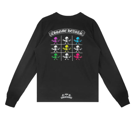 Chrome Hearts Foti Black Long Sleeve Tee