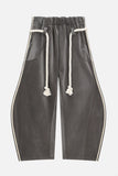 Stripe Super Baggy Sweatpants 'Grey'