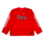 Chrome Hearts Matty Boys Sports Mesh LS Jersey 'Red'
