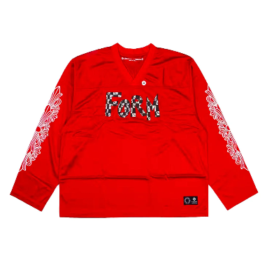 Chrome Hearts Matty Boys Sports Mesh LS Jersey 'Red'