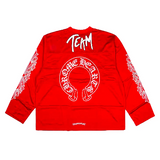 Chrome Hearts Matty Boys Sports Mesh LS Jersey 'Red'