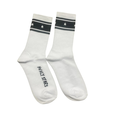 Stripe Star Socks