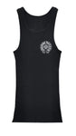 Chrome Hearts Black Horseshoe Logo Tank Top
