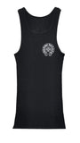 Chrome Hearts Black Horseshoe Logo Tank Top