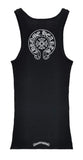 Chrome Hearts Black Horseshoe Logo Tank Top