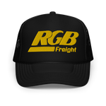 Freight Trucker Hat Black/Yellow