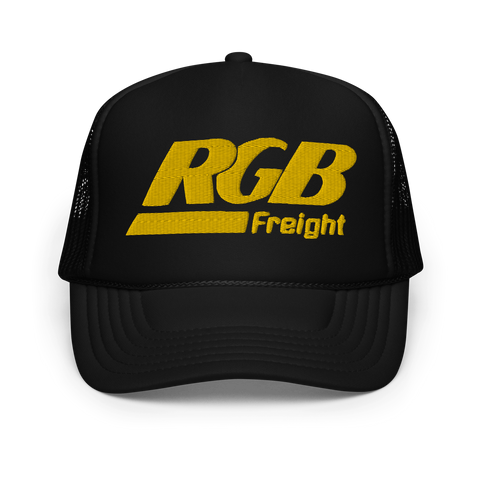 Freight Trucker Hat Black/Yellow