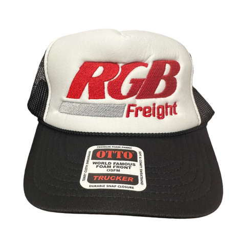 Freight Trucker Hat Black/Red