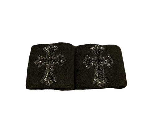 Chrome Hearts Sweatbands Black Patent Patch