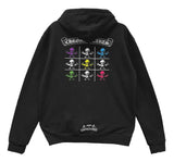 Chrome Hearts Multi Foti Logo Zip-Up Hoodie 'Black'