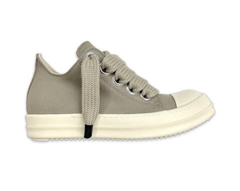 Rick Owens Denim Jumbo Lace Low "Dirty Pearl"