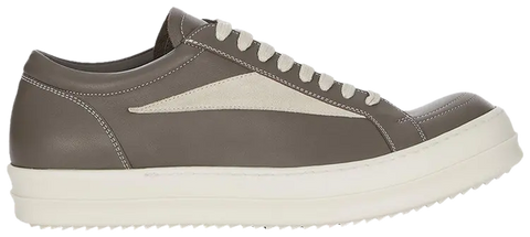 Rick Owens Hollywood Vintage Leather Low "Dark Dust Milk"