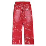 Vertabrae Silo Sketch Sweatpants Red