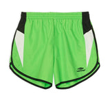 Women's 3B Sports Icon Tracksuit Running Shorts 'Green Nylon'