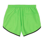 Women's 3B Sports Icon Tracksuit Running Shorts 'Green Nylon'