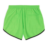 Women's 3B Sports Icon Tracksuit Running Shorts 'Green Nylon'