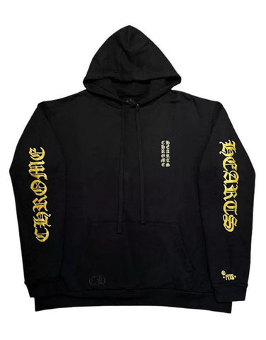 Chrome Hearts 1988 Hoodie Gold Glitter Hoodie 'Black/Gold'