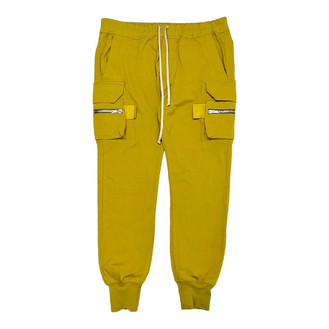 RickOwens AW21 Mastadon Cargo Pants 'Mustard'