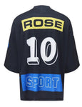 Martine Rose Oversized Football Top 'Black'