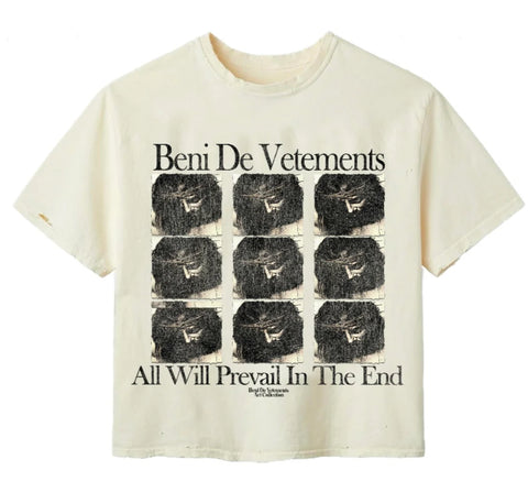 Beni Vetements Tee 'Creme'