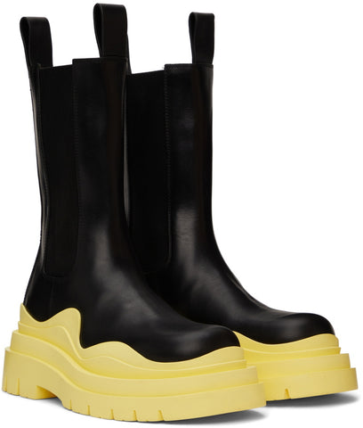 Bottega Veneta Tire Chelsea Boots