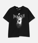 Tight Fit Split T-Shirt 'Black'