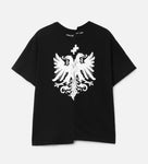 Tight Fit Split T-Shirt 'Black'