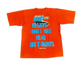 THE FAKE TEE (ORANGE)
