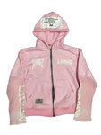 Hoodie W/ Thermal Sleeves (Pink)