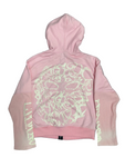 Hoodie W/ Thermal Sleeves (Pink)