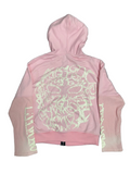 Hoodie W/ Thermal Sleeves (Pink)