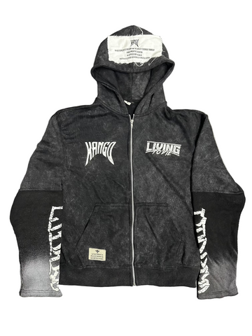 Hoodie W/ Thermal Sleeves (Black)