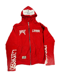 Hoodie W/ Thermal Sleeves (Red)