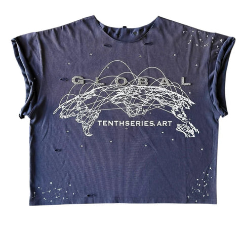 GLOBAL TEE 'NAVY'