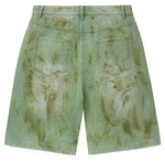 Skittle Jorts Dirty Green