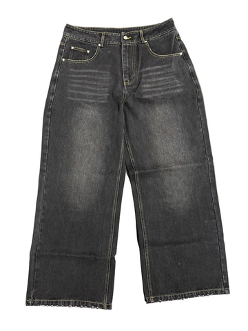 Misunderstood Baggy Black Denim