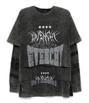 Givenchy Black Layered-Sleeve T-Shirt