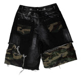 Thrashed Camo Jorts