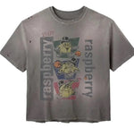 'V2 Macker' Vintage Grey Tee