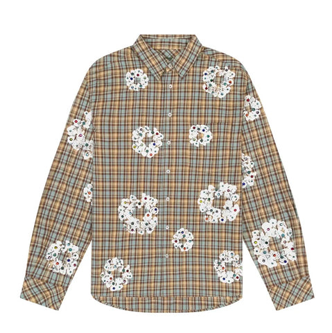 Cotton Wreath Western Button Up