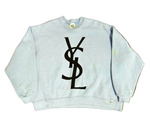 BOOTLEG YSL SkyBlue Crewneck