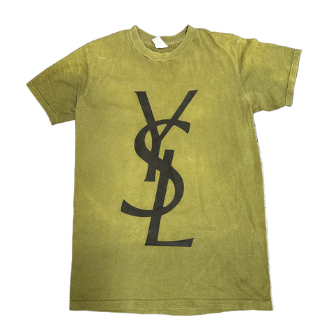 BOOTLEG YSL Olive Tee