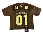 R&G Football Jersey (Brown/Creme)